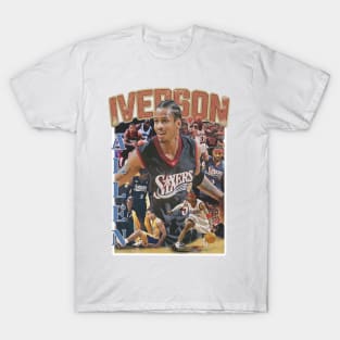 Allen Iverson collage T-Shirt